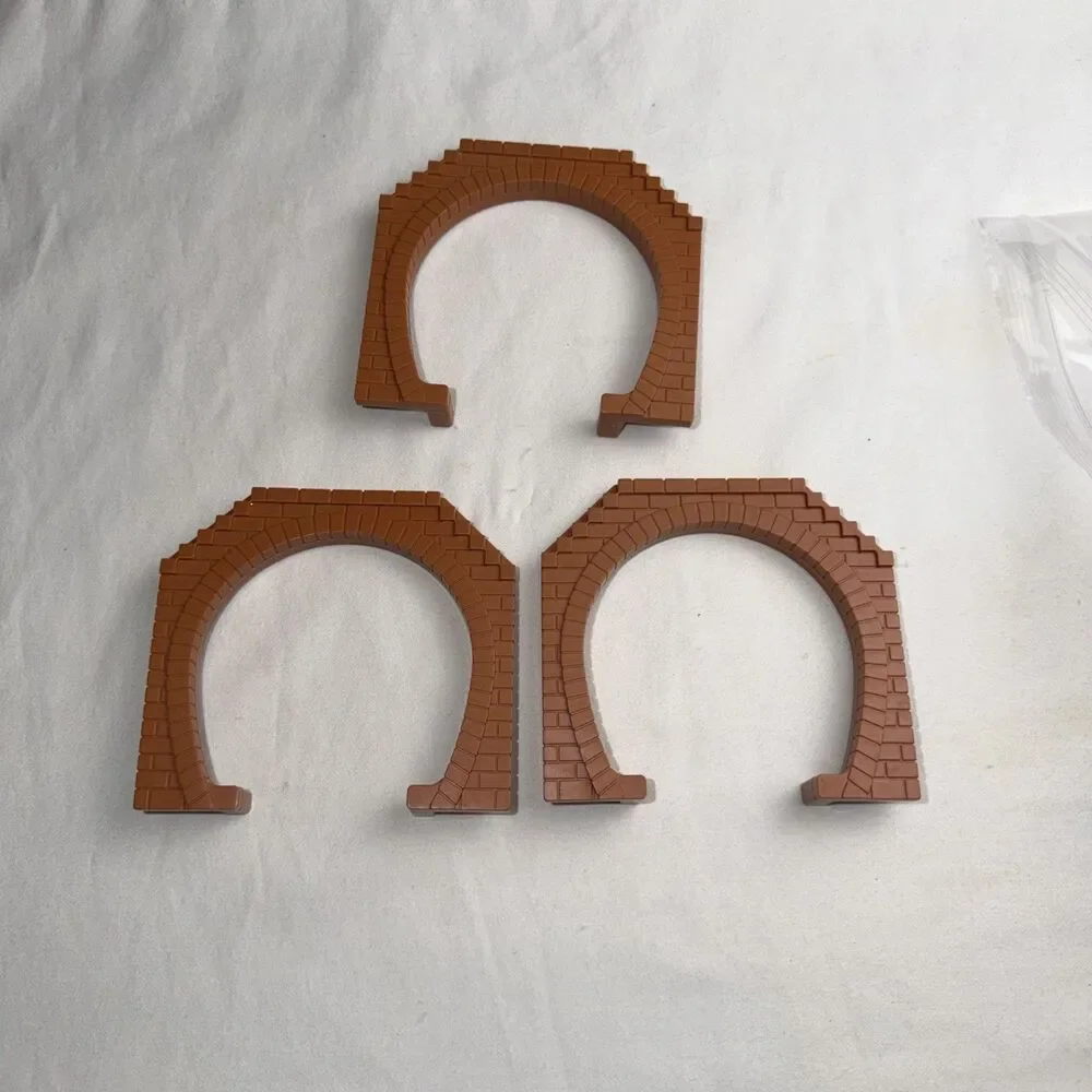 Replacement Brown Brick Tunnel Portals Train Track Sets Thomas Friends VTG